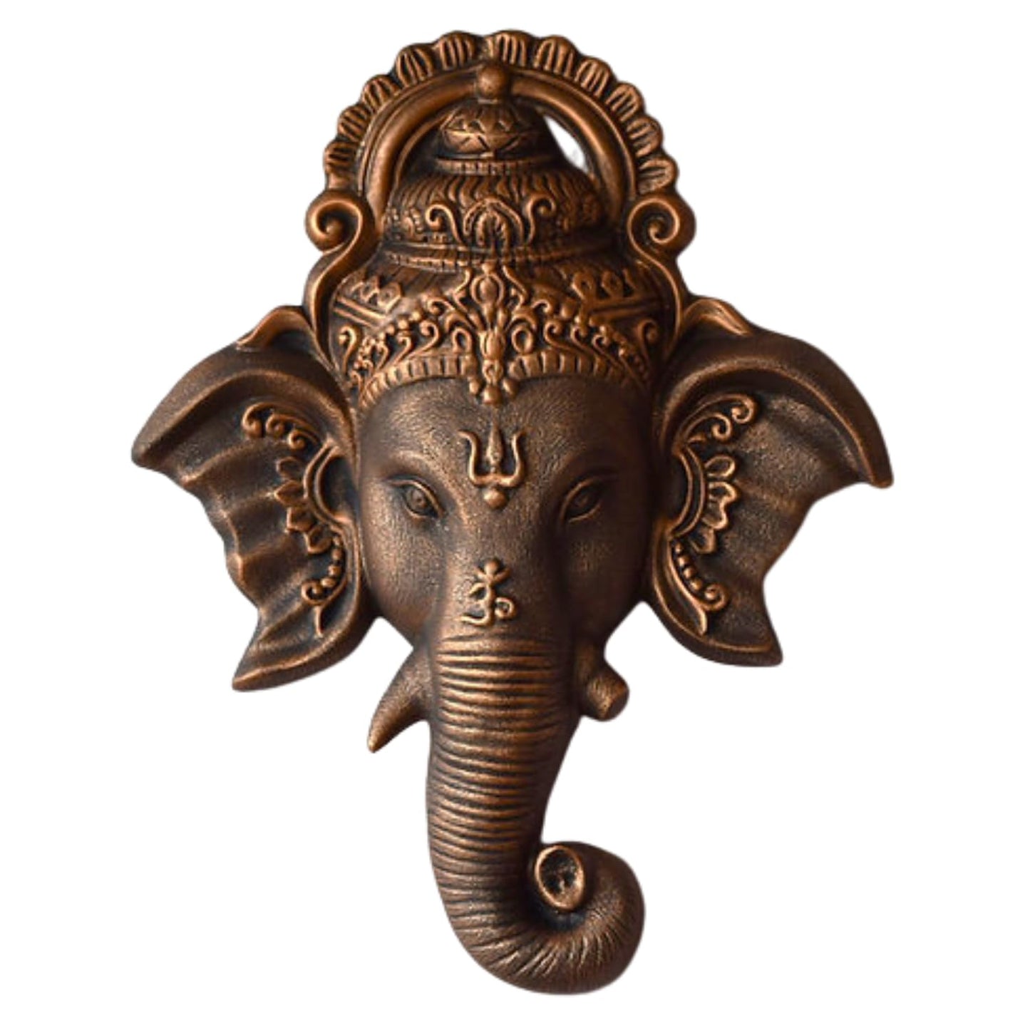 Trisaini Craft 3 Feet Ganesha Face Wall Hanging Mural Showpiece for Home Entrance Decor, Office, Study Room - Idol Statue Shri Ganesha face Wall Mount
