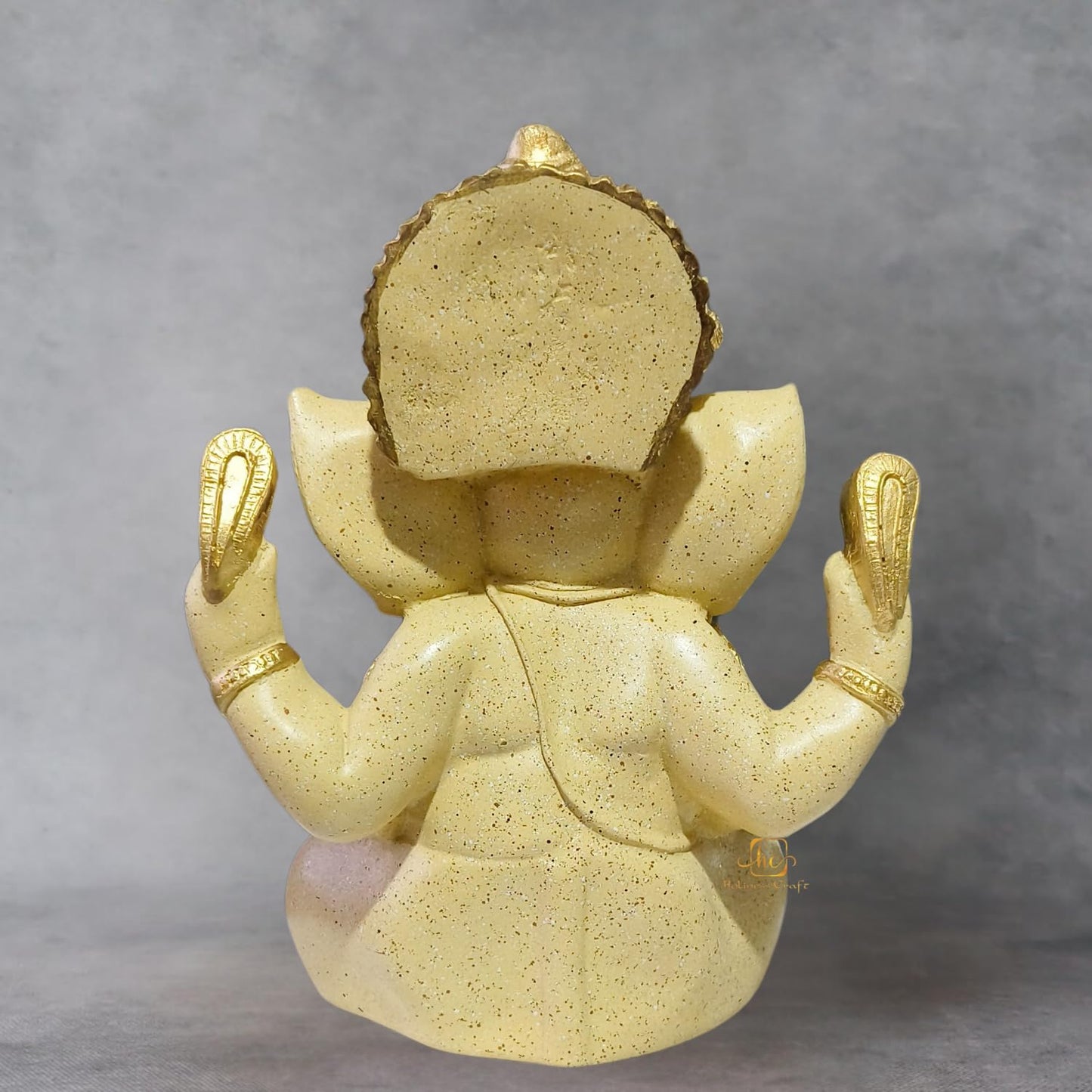 Trisaini Craft Ganesha Idol | Ganesha Idol for Home | Idol for Pooja Room | Ganesha Statue for Home and Office Decor | Handcrafted Ganesha Idol 30 cm Tall