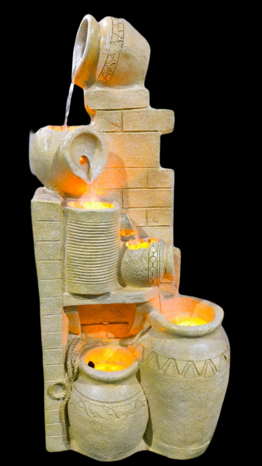 Mini brick fountain(Yellow)
