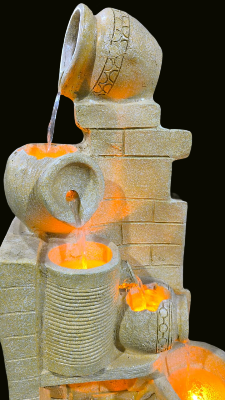 Mini brick fountain(Yellow)