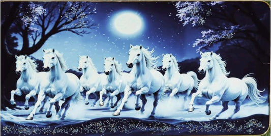 Horses Posters|Vastu Horses Posters|Running Horse Poster For Home Room Office Décor